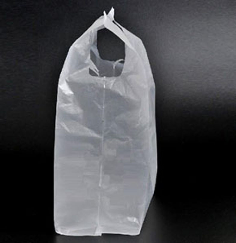 वस्तुओं के लिए अर्ध स्पष्ट पीओ सामग्री सुपरमार्केट प्लास्टिक बैग
