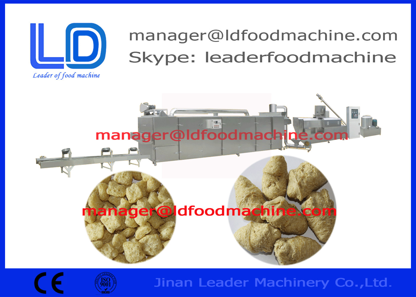 मूंगफली भोजन / सोयाबीन भोजन खाद्य उत्पादन लाइन, सोया डला मशीन 150kg / एच 500kg / एच