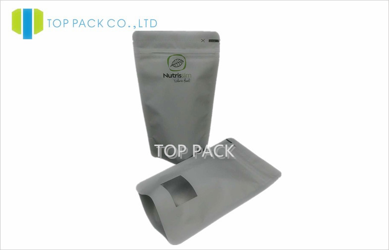 प्रोटीन पाउडर 1 किलो कस्टम खाद्य पैकेजिंग / स्नैक पैकेजिंग बैग