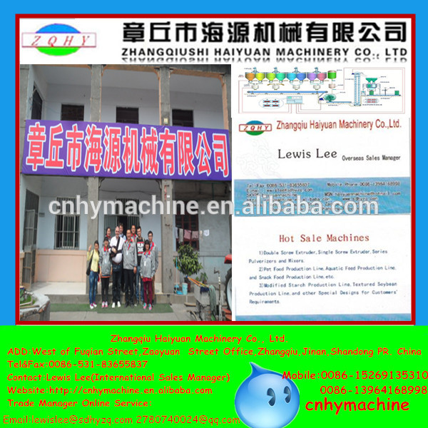 2015 नई Haiyuan वैश्विक लागू nik naks मशीनरी, मक्का मशीन बनाने कर्ल कर रही है, कुरकुरे बनाने की मशीन